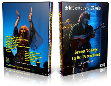 Artwork Cover of Blackmores Night 2008-06-11 DVD St Petersburg Audience