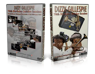 Artwork Cover of Dizzy Gillespie 1987-10-26 DVD Stuttgart Proshot