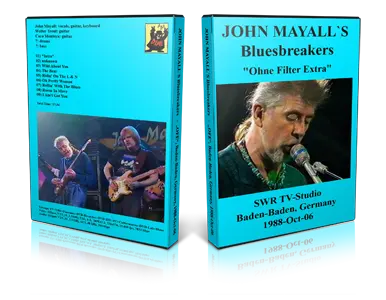 Artwork Cover of John Mayall 1988-10-06 DVD Baden Baden Proshot