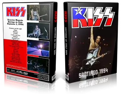 Artwork Cover of KISS 1994-09-01 DVD Santiago Proshot