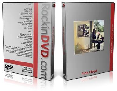 Artwork Cover of Pink Floyd 1988-05-15 DVD Philadelphia Audience