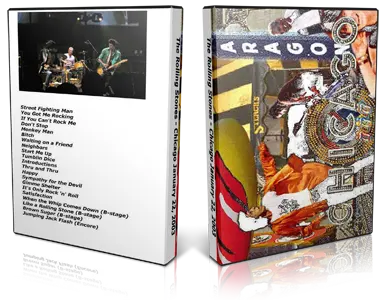 Artwork Cover of Rolling Stones 2003-01-22 DVD Chicago Audience