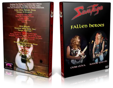 Artwork Cover of Savatage Compilation DVD Fallen Heroes Audience