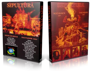 Artwork Cover of Sepultura 1991-01-01 DVD Rio De Janeiro Proshot