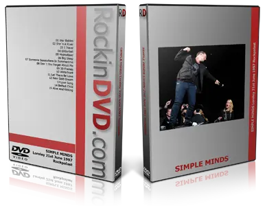 Artwork Cover of Simple Minds 1997-06-21 DVD Loreley Proshot