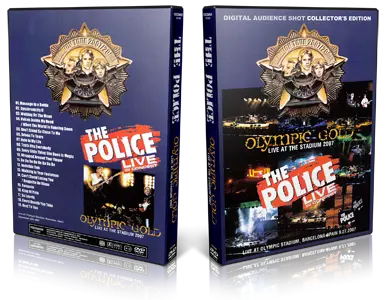 Artwork Cover of The Police 2007-09-27 DVD Barcelona Audience