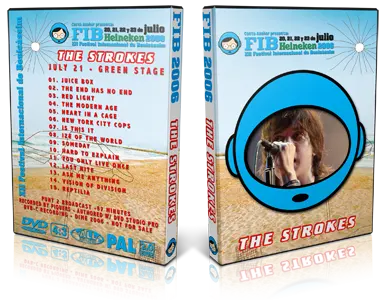 Artwork Cover of The Strokes 2006-07-21 DVD Benicassim Proshot