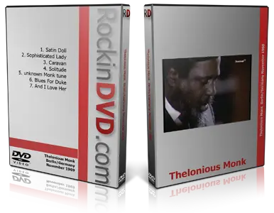 Artwork Cover of Thelonious Monk Compilation DVD Berlin 1969 Proshot