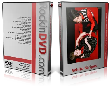 Artwork Cover of White Stripes 2001-03-01 DVD Claremont Audience