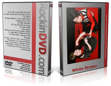 Artwork Cover of White Stripes 2002-10-01 DVD New York City Audience