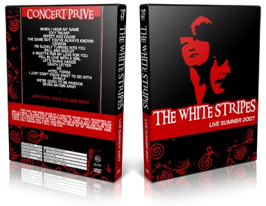 Artwork Cover of White Stripes Compilation DVD Live Summer 2007 Proshot