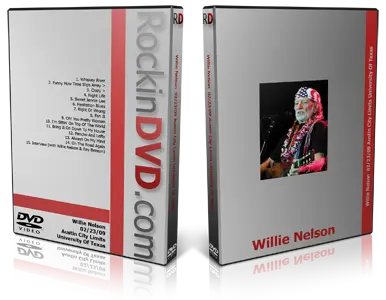 Artwork Cover of Willie Nelson 2009-02-23 DVD Austin Proshot