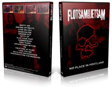 Artwork Cover of Flotsam and Jetsam 2014-07-12 DVD Portland Audience