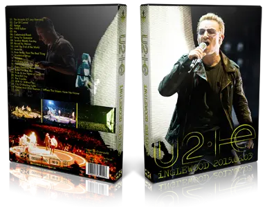 Artwork Cover of U2 2015-06-03 DVD Los Angeles Audience