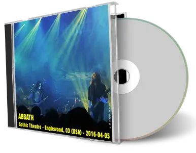 Artwork Cover of Abbath 2016-04-05 CD Englewood Audience