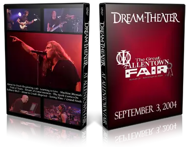 Artwork Cover of Dream Theater 2004-09-03 DVD Allentown Audience