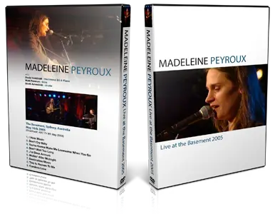 Artwork Cover of Madeleine Peyroux 2005-05-16 DVD Sydney Proshot