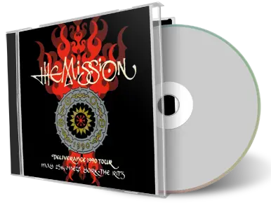 Artwork Cover of The Mission 1990-05-25 CD New York City Audience