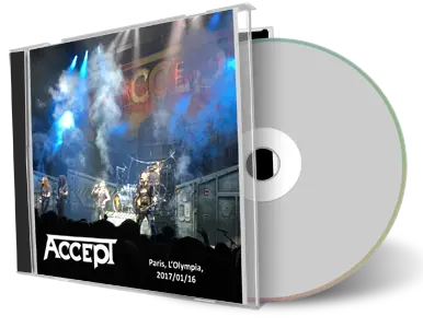 Artwork Cover of Accept 2017-01-16 CD Paris Audience