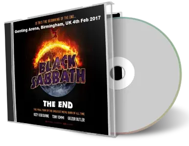Artwork Cover of Black Sabbath 2017-02-04 CD Birmingham Audience