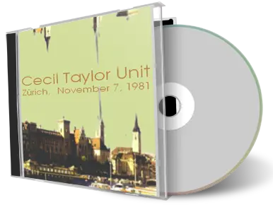 Artwork Cover of Cecil Taylor 1981-11-07 CD Zuerich Audience