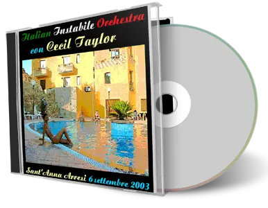 Artwork Cover of Cecil Taylor 2003-09-06 CD Sardegna Soundboard