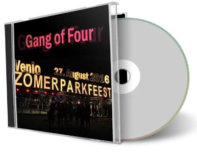 Artwork Cover of Gang Of Four 2016-08-27 CD Venlo Audience