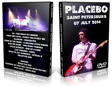 Artwork Cover of Placebo 2014-07-07 DVD St Petersburg Audience