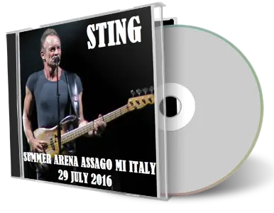 Artwork Cover of Sting 2016-07-29 CD Milan Audience