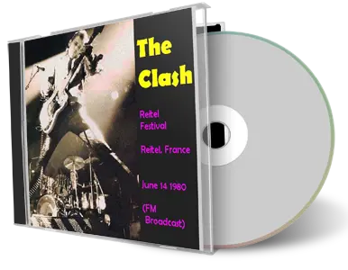 Artwork Cover of The Clash 1980-06-14 CD Rettel Soundboard