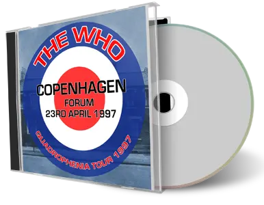 Artwork Cover of The Who 1997-04-23 CD Copenhagen Audience