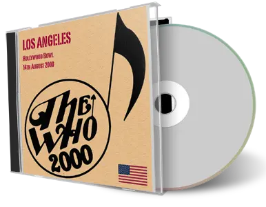 Artwork Cover of The Who 2000-08-14 CD Los Angeles Audience