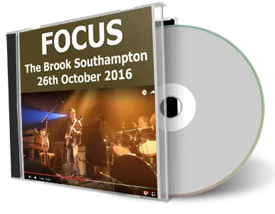 Artwork Cover of Focus 2016-10-26 CD Southampton Audience