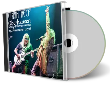 Artwork Cover of Uriah Heep 2016-11-24 CD Oberhausen Audience