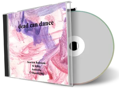 Artwork Cover of Dead Can Dance 1982-03-13 CD Melbourne Audience