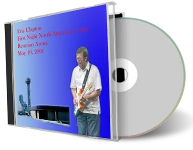 Artwork Cover of Eric Clapton 2001-05-10 CD Dallas Audience