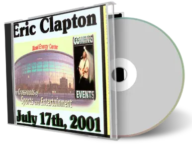 Artwork Cover of Eric Clapton 2001-07-17 CD St Paul Audience