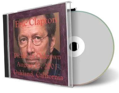 Artwork Cover of Eric Clapton 2001-08-11 CD Oakland Audience