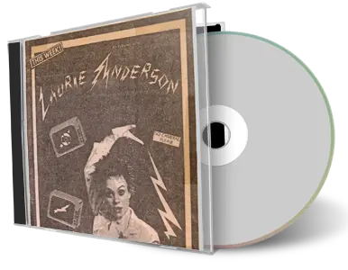 Artwork Cover of Laurie Anderson 1984-06-06 CD Berkeley Audience