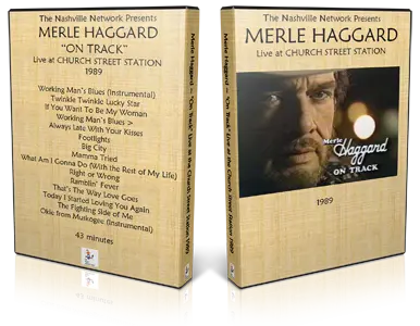 Artwork Cover of Merle Haggard Compilation DVD On Track 1989 Proshot