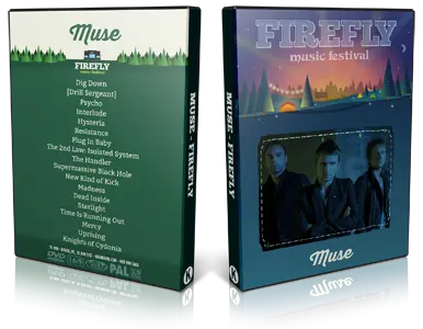 Artwork Cover of Muse 2017-06-18 DVD Firefly Music Festival Proshot