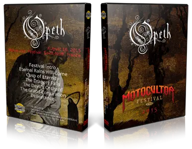 Artwork Cover of Opeth 2015-08-16 DVD Saint Nolff Proshot