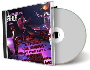 Artwork Cover of The Pretenders 1983-05-19 CD Dallas Audience