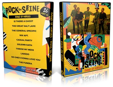 Artwork Cover of Band of Horses 2017-08-26 DVD Rock en Seine Proshot