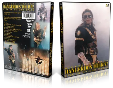 Artwork Cover of Michael Jackson 1992-09-21 DVD Oviedo Audience