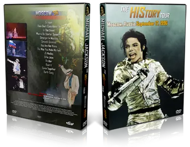 Artwork Cover of Michael Jackson 1996-09-17 DVD Moscow Audience