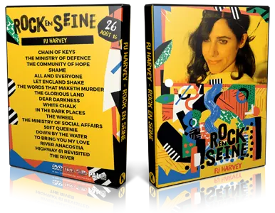 Artwork Cover of PJ Harvey 2017-08-26 DVD Rock en Seine Proshot