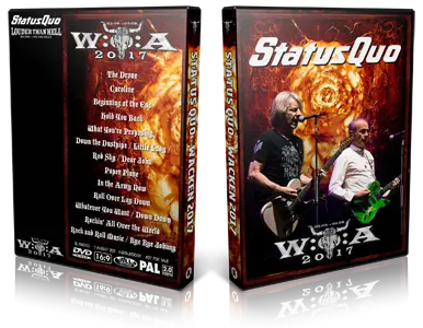 Artwork Cover of Status Quo 2017-08-03 DVD Wacken Open Air Proshot