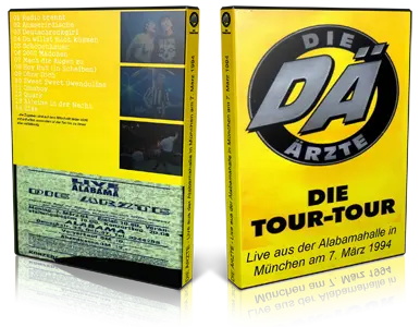 Artwork Cover of Die Aerzte 1994-03-07 DVD Munich Proshot