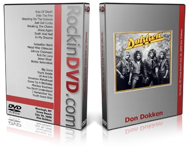 Artwork Cover of Dokken 2008-07-30 DVD Wantagh Audience